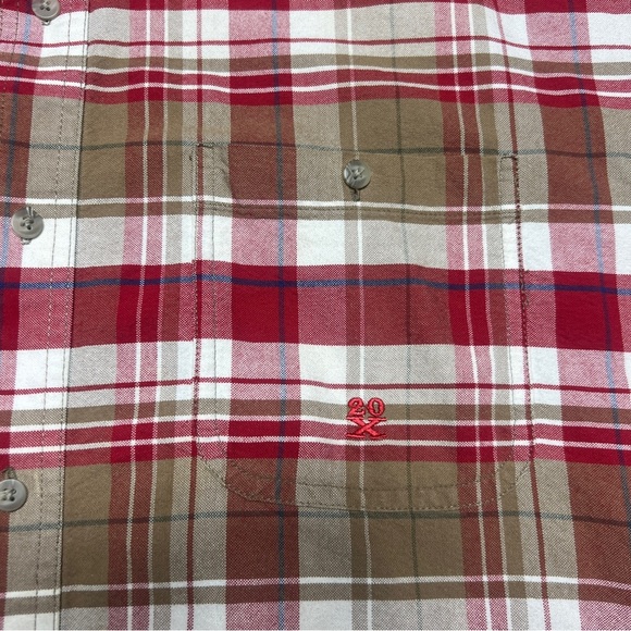 Wrangler 20X Competition Western Shirt Plaid Heavyweight Size XL - Picture 2 of 8